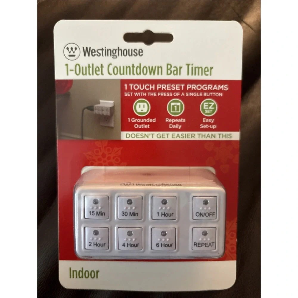 New‎ Westinghouse 1-Outlet Countdown Bar Timer